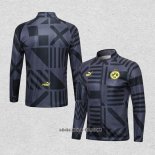 Chaqueta del Borussia Dortmund 2022-2023 Negro y Gris