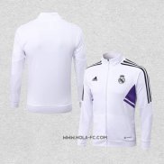 Chaqueta del Real Madrid 2022-2023 Blanco y Purpura