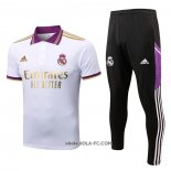 Conjunto Polo del Real Madrid 2022-2023 Blanco