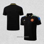 Camiseta Polo del Manchester United 2022-2023 Negro