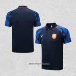 Camiseta Polo del Paises Bajos 2022-2023 Azul