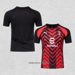 Camiseta Pre Partido del AC Milan 2023 Rojo