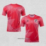 Camiseta Pre Partido del Japon 2022 Rojo