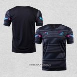 Camiseta Pre Partido del Manchester City 2022 Negro