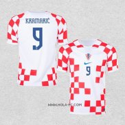 Camiseta Primera Croacia Jugador Kramaric 2022