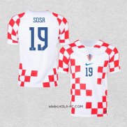 Camiseta Primera Croacia Jugador Sosa 2022