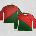 Camiseta Primera Portugal 2022 Manga Larga