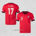 Camiseta Primera Portugal Jugador R.Leao 2024