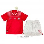 Camiseta Primera Suiza 2022 Nino