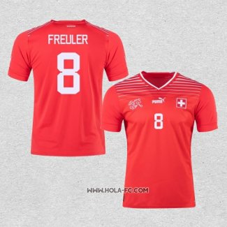 Camiseta Primera Suiza Jugador Freuler 2022