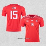 Camiseta Primera Suiza Jugador Sow 2022