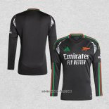 Camiseta Segunda Arsenal 2024-2025 Manga Larga