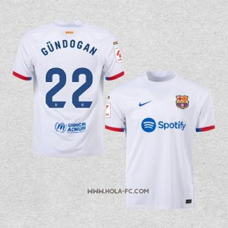 Camiseta Segunda Barcelona Jugador Gundogan 2023-2024