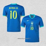 Camiseta Segunda Brasil Jugador Neymar JR. 2024