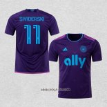 Camiseta Segunda Charlotte FC Jugador Swiderski 2023-2024