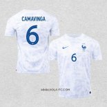 Camiseta Segunda Francia Jugador Camavinga 2022