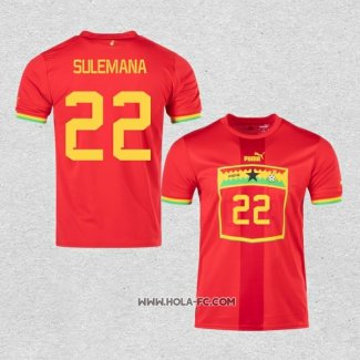 Camiseta Segunda Ghana Jugador Sulemana 2022