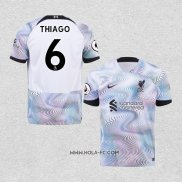 Camiseta Segunda Liverpool Jugador Thiago 2022-2023