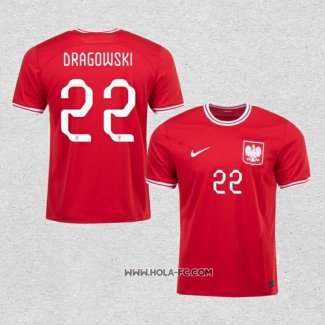 Camiseta Segunda Polonia Jugador Dragowski 2022