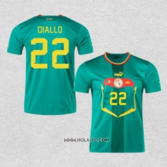 Camiseta Segunda Senegal Jugador Diallo 2022