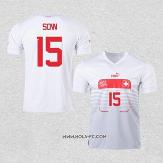 Camiseta Segunda Suiza Jugador Sow 2022