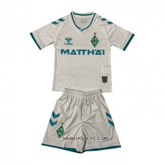 Camiseta Segunda Werder Bremen 2023-2024 Nino