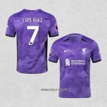 Camiseta Tercera Liverpool Jugador Luis Diaz 2023-2024