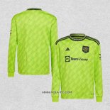 Camiseta Tercera Manchester United 2022-2023 Manga Larga