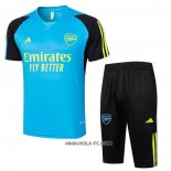 Chandal del Arsenal 2024-2025 Manga Corta Azul - Pantalon Corto