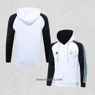 Chaqueta con Capucha del Argentina 2022-2023 Blanco