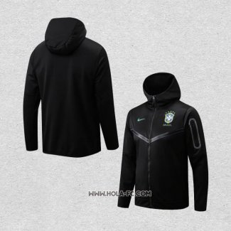 Chaqueta con Capucha del Brasil 2022-2023 Negro