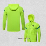 Chaqueta con Capucha del Inter Milan 2021-2022 Verde