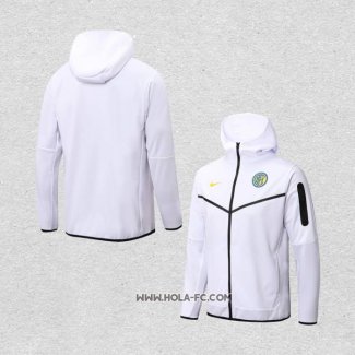 Chaqueta con Capucha del Inter Milan 2022-2023 Blanco