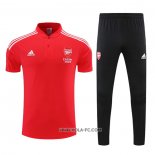 Conjunto Polo del Arsenal 2022-2023 Rojo