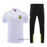 Conjunto Polo del Borussia Dortmund 2022-2023 Blanco