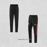 Pantalon de Entrenamiento Manchester United 2022-2023 Negro y Rojo