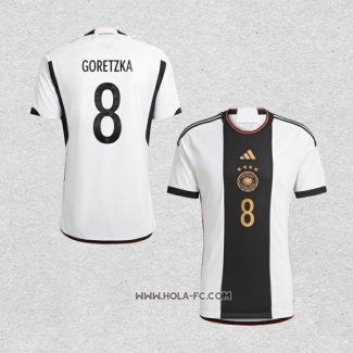 Camiseta Primera Alemania Jugador Goretzka 2022