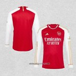 Camiseta Primera Arsenal 2023-2024 Manga Larga