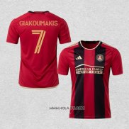 Camiseta Primera Atlanta United Jugador Glakoumakis 2023-2024