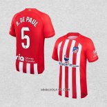 Camiseta Primera Atletico Madrid Jugador R.De Paul 2023-2024