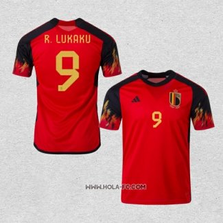 Camiseta Primera Belgica Jugador R.Lukaku 2022