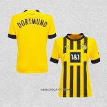 Camiseta Primera Borussia Dortmund 2022-2023 Mujer
