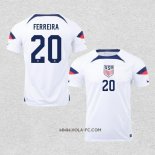 Camiseta Primera Estados Unidos Jugador Ferreira 2022