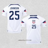 Camiseta Primera Estados Unidos Jugador Johnson 2022