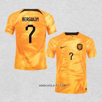 Camiseta Primera Paises Bajos Jugador Bergwijn 2022