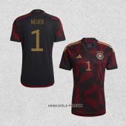 Camiseta Segunda Alemania Jugador Neuer 2022