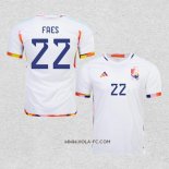 Camiseta Segunda Belgica Jugador Faes 2022