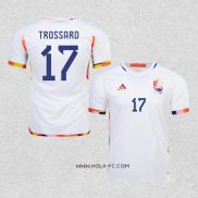 Camiseta Segunda Belgica Jugador Trossard 2022