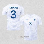Camiseta Segunda Francia Jugador Kimpembe 2022