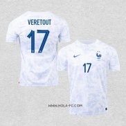 Camiseta Segunda Francia Jugador Veretout 2022